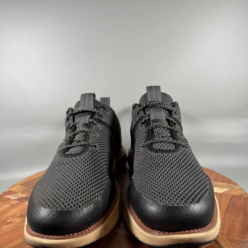 Cole Haan ZEROGRAND Journey Runner Mens‎ 11 Black Magnet British Tan C34651